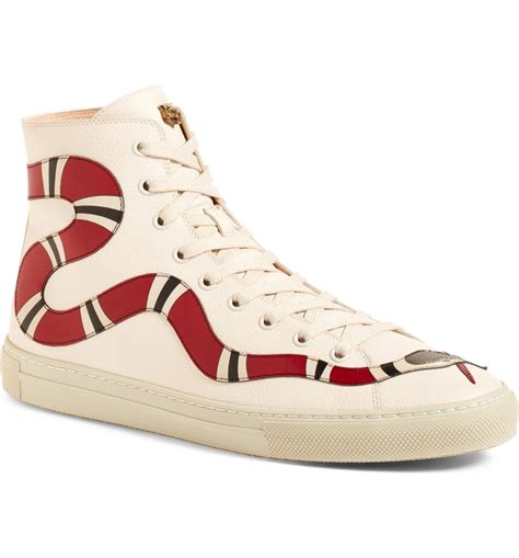 gucci snake shoes cheap|Gucci snake high top sneakers.